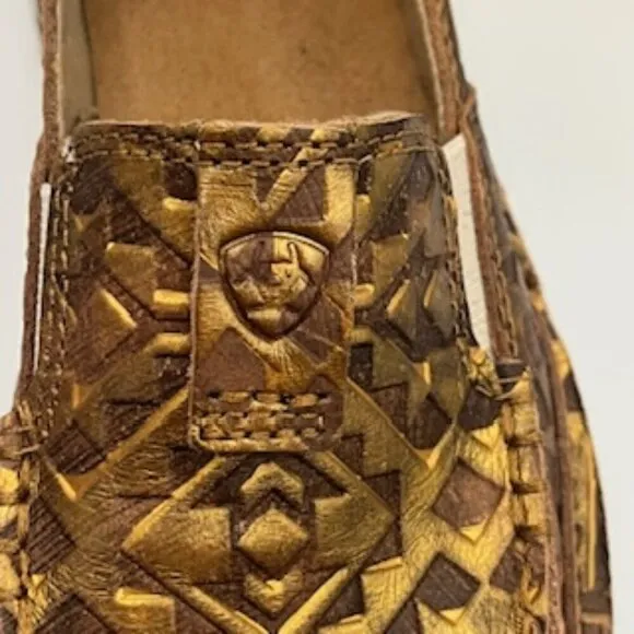 NEW Ariat Cruiser Copper Blanket Shoes Western Cowboy Women’s Size 7.5 NWT