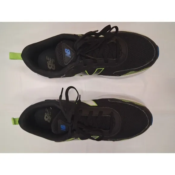 New Balance 545 Running Shoes Cushioned Lightweight Sneakers Black Boys 6