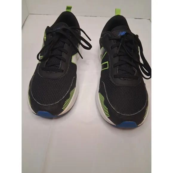 New Balance 545 Running Shoes Cushioned Lightweight Sneakers Black Boys 6