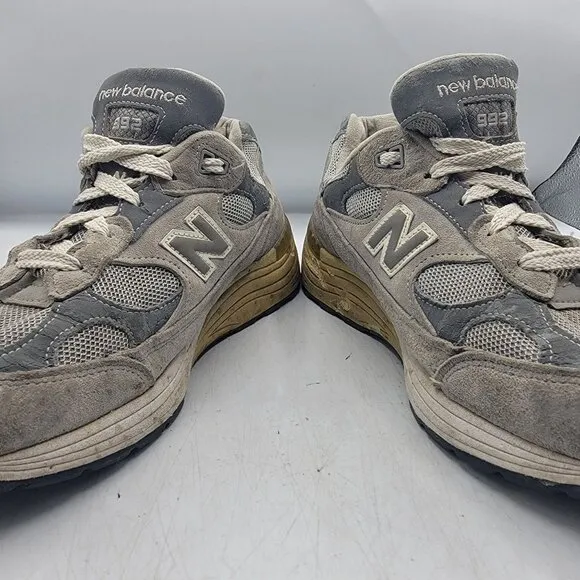 New Balance 992 Womens 7.5 Gray Sneaker Shoes Made In The USA W992GL