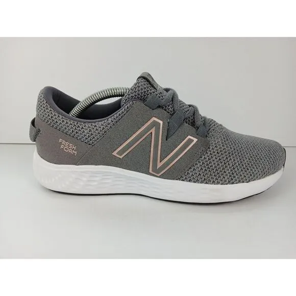 New Balance Fresh Foam Running Shoes Women Size B 8.5 Gray WVRCRHG1 New Sneakers
