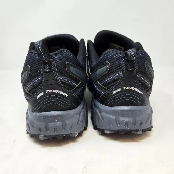 New Balance Mens 12 410v5 Trail Running Shoes Black/Grey All-Terrain Sneakers At