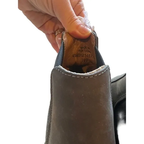 NEW BIRKENSTOCK Size 39 Narrow STALON II CHELSEA WOMEN'S BOOTS GRAPHITE GREY