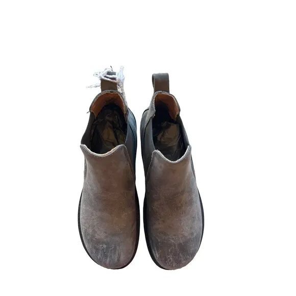 NEW BIRKENSTOCK Size 39 Narrow STALON II CHELSEA WOMEN'S BOOTS GRAPHITE GREY