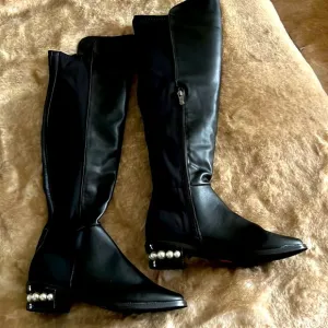 New Catherine Malandrino Over The Knee Black boots size 9.5