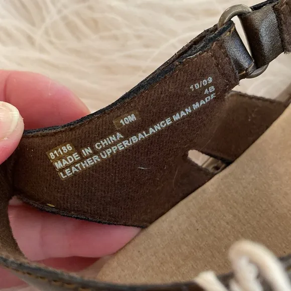 NEW CLARKS Bendables leather sandals