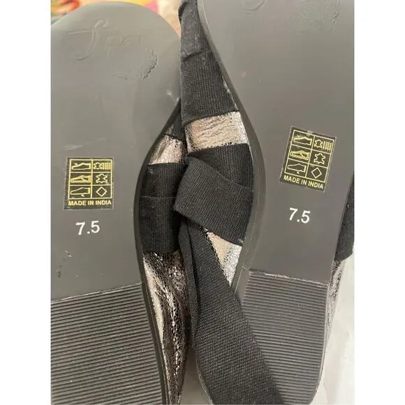 New Free People Cece Wrap Ballet Flats Size 7.5
