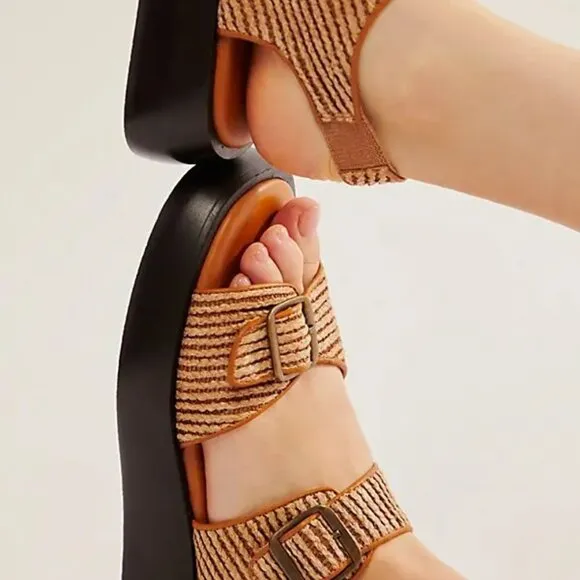 new FREE PEOPLE Mandi Weave Sandal 254 492