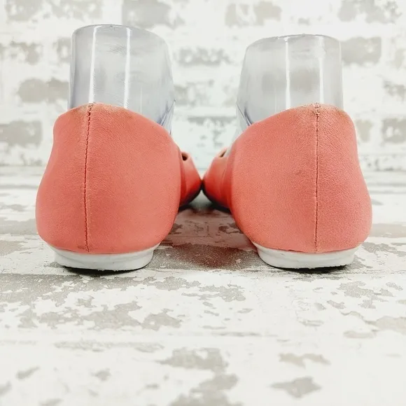 NEW Gentle Souls Travel Ballet Pink Leather Slip On Casual Comfy Flats O338