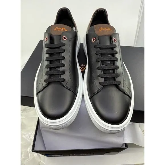 NEW Good Man Brand Legend London Sneaker Shoes Black /Dark Vachetta Mens Size 8