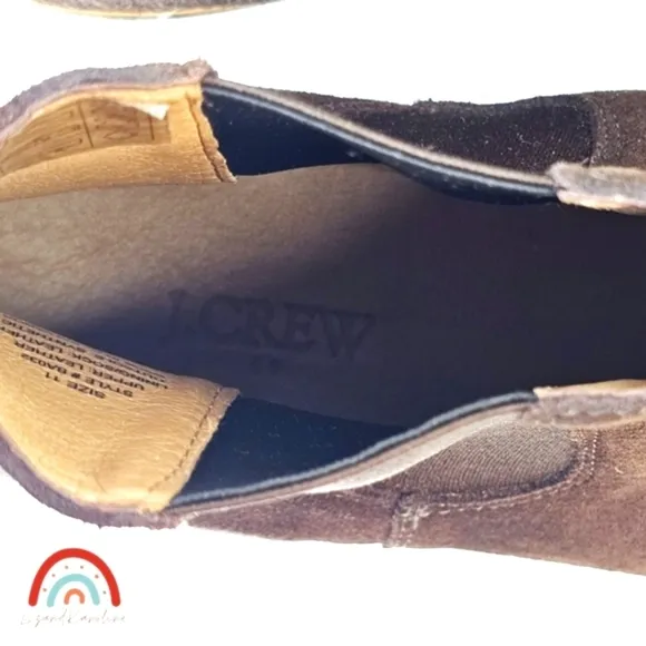 New! J. Crew Leather Suede Chelsea Boots