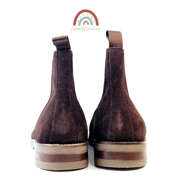 New! J. Crew Leather Suede Chelsea Boots