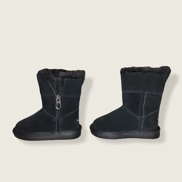 New Koolaburra by UGG Aribel Short Winter Boots For Toddlers Size 7