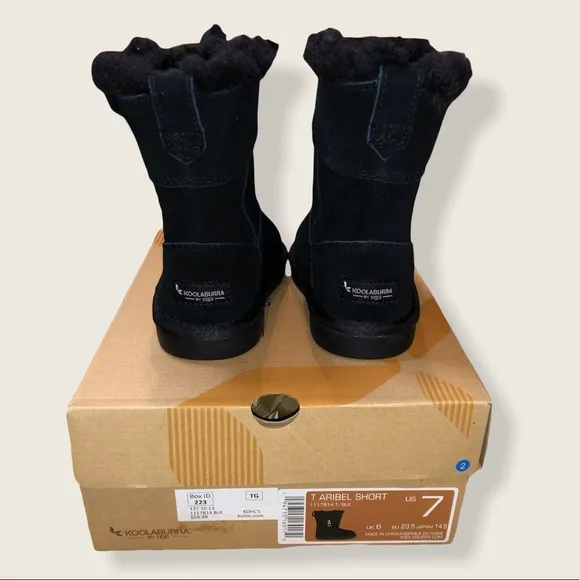 New Koolaburra by UGG Aribel Short Winter Boots For Toddlers Size 7