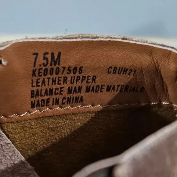 NEW Kork East Riley Ankle Bootie Western Brown Leather Size 7.5