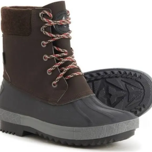 New Men’s Pajar Dark brown waterproof, insulated Tomy winter boots Size 12‎