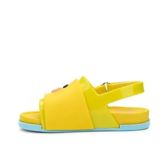 NEW Mini Melissa x Line Friends Collab Kid Duck Open Toe Water Safe Shoe Slides