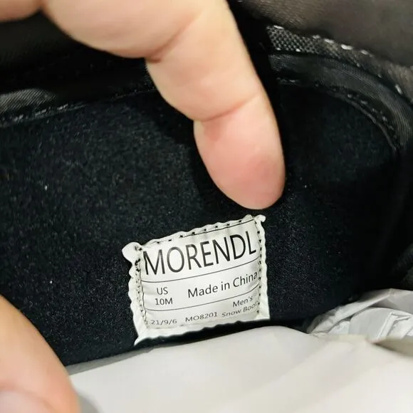 NEW! MORENDL Snow Boots Cold-Weather Waterproof Thermal Insulated 3M Thinsulate