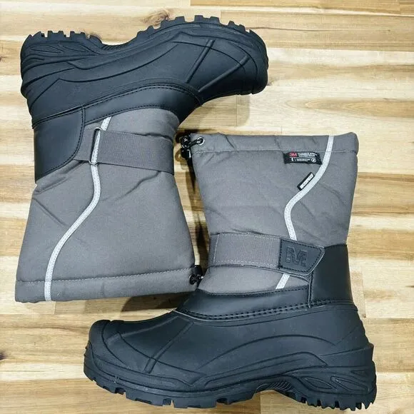 NEW! MORENDL Snow Boots Cold-Weather Waterproof Thermal Insulated 3M Thinsulate