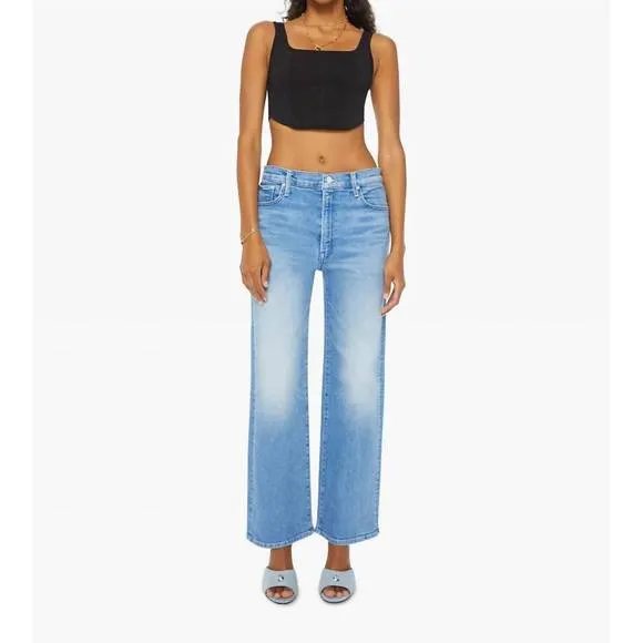 NEW MOTHER dodger flood straight jean in muse