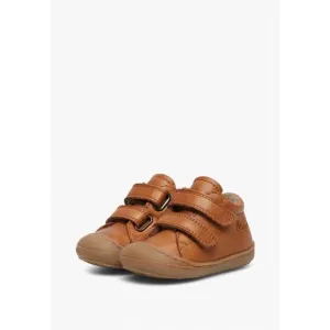 NEW NATURINO kids nappa shoe in cognac