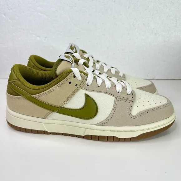 New Nike Dunk Low Olive and Cream Sneakers Since 72 Pacific Moss Casual Shoes
