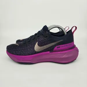 New Nike ZoomX Invincible Run 3 Armory Navy Vivid Grape Women's Shoes Size 6