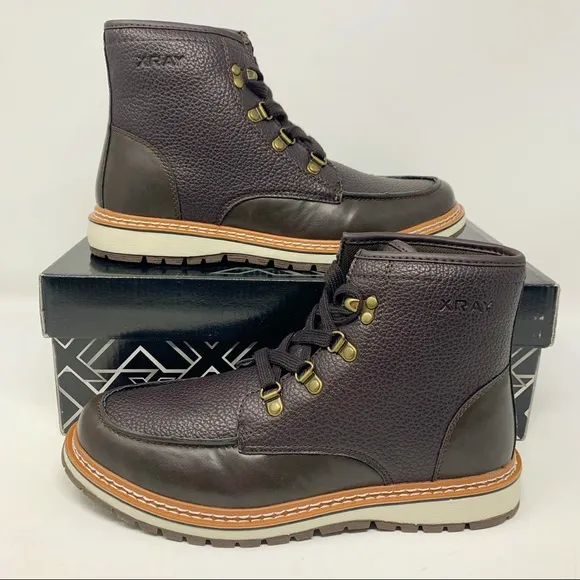 New Pair Of XRAY Brown Avery Boot XRW1480 Size 8