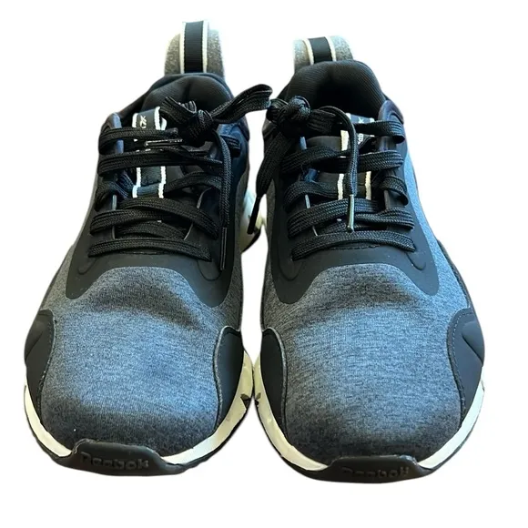 New Reebok Zig Dynamica Running Sneakers 8.5 Black/Gray Athletic Training Shoe
