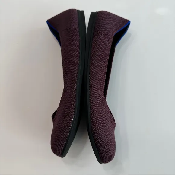 NEW Rothy's The Flat in Dark Purple - Size 5