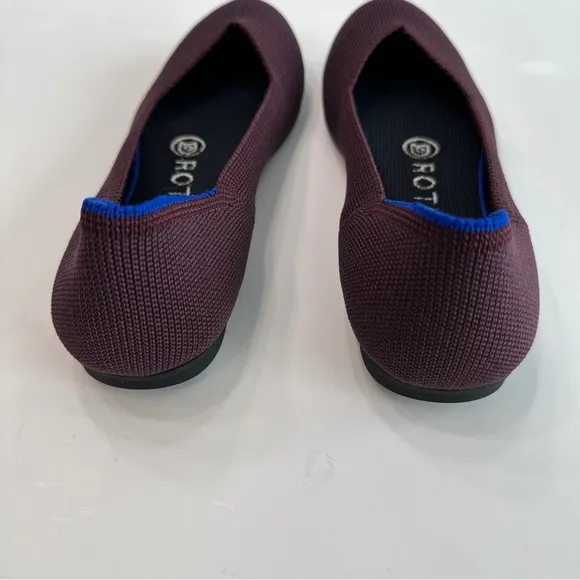 NEW Rothy's The Flat in Dark Purple - Size 5