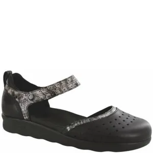 NEW SAS women's eden gravity mamba sandal in black snake