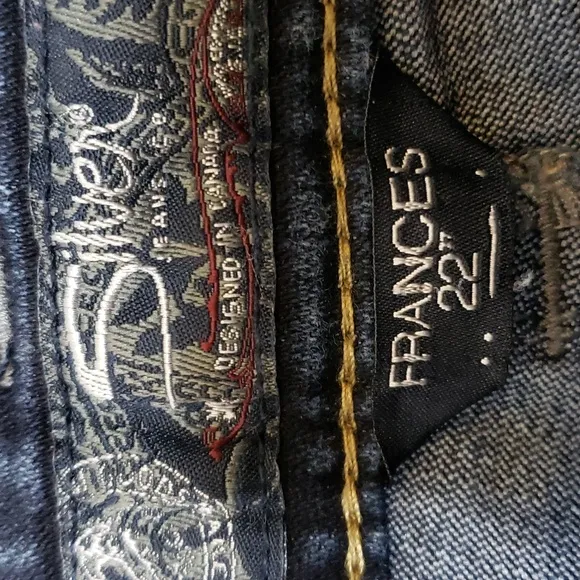 NEW Silver Extra Long Tall Francis Indigo Jeans RARE Barbiecore Summer Flare