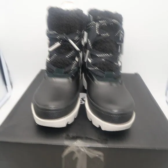 NEW Sorel Joan of Artic Next Snow Insulated WP  Boots Black Women's 5.5