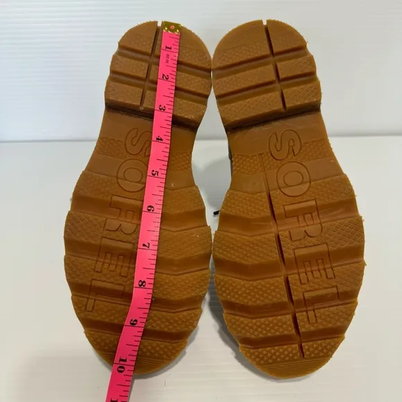 New Sorel Lennox Tan Suede Waterproof Hiker Boots Size 6