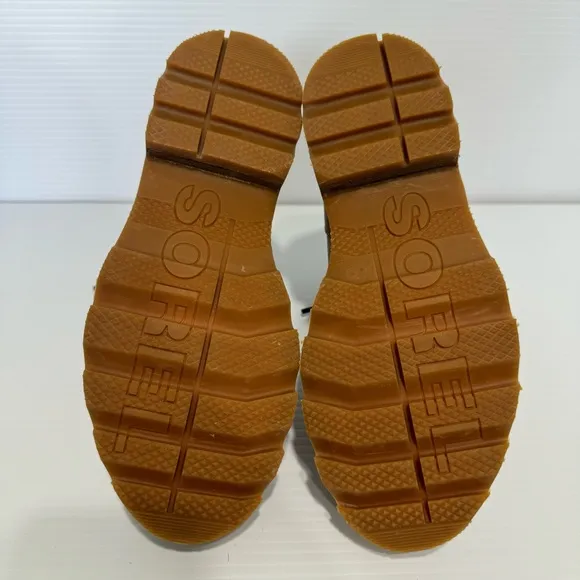 New Sorel Lennox Tan Suede Waterproof Hiker Boots Size 6