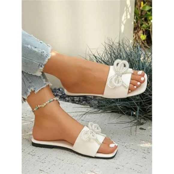 New Summer Casual And Comfortable Beach Vacation Women Flat Sandals