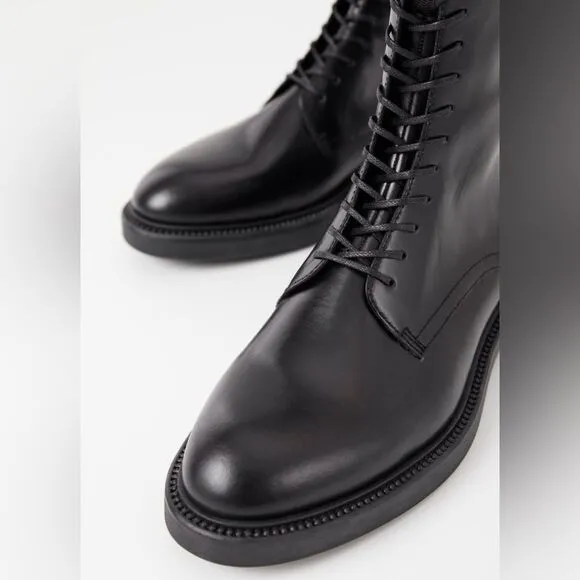 NEW Vagabond Alex W Leather Lace Up Boots Size 41 US 11