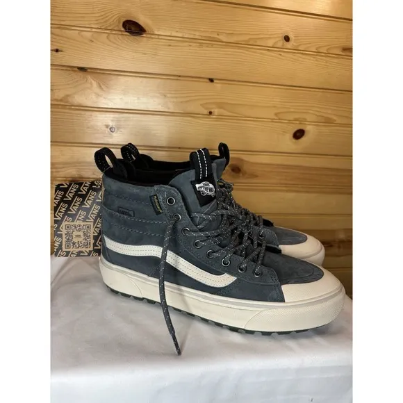 NEW Vans Men's Sk8-Hi MTE-2 Utility Pop Turbulence Waterproof Boots Size 8 NWT