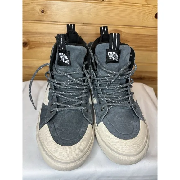 NEW Vans Men's Sk8-Hi MTE-2 Utility Pop Turbulence Waterproof Boots Size 8 NWT