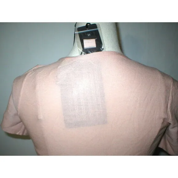 New Womens NWT M Blush Pink Sonia Rykiel Virgin Wool Sweater 38 Knot Italy Pullo