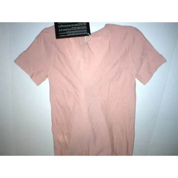 New Womens NWT M Blush Pink Sonia Rykiel Virgin Wool Sweater 38 Knot Italy Pullo