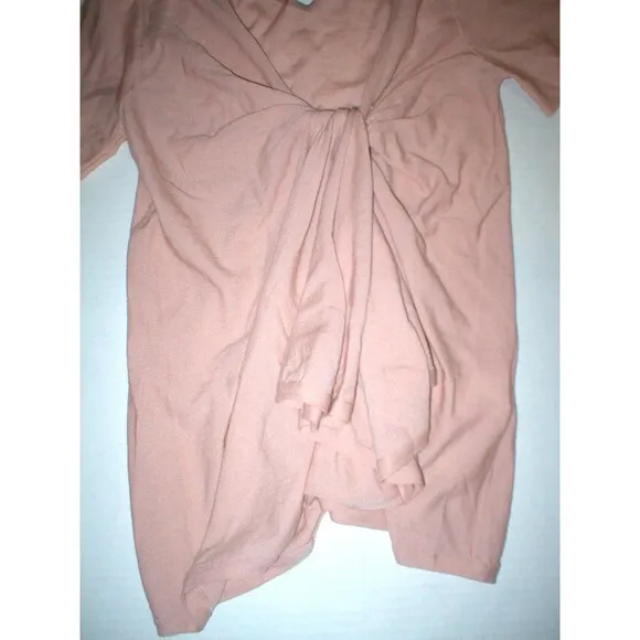 New Womens NWT M Blush Pink Sonia Rykiel Virgin Wool Sweater 38 Knot Italy Pullo