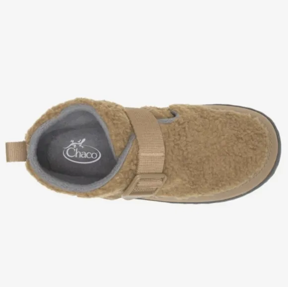 NIB Chaco Ramble Fluff Bootie Natural Brown Color Kids Size 4.5