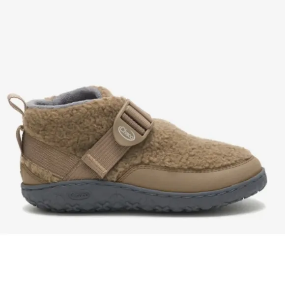 NIB Chaco Ramble Fluff Bootie Natural Brown Color Kids Size 4.5