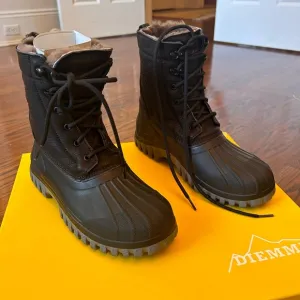 NIB Diemme Anatra Boots Black Calf 40