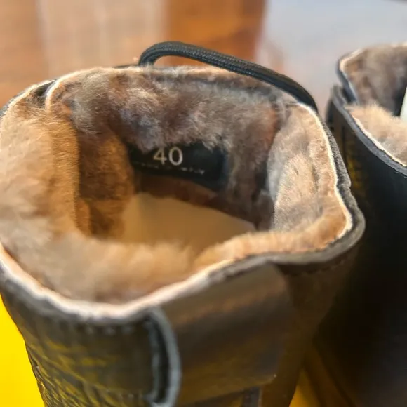 NIB Diemme Anatra Boots Black Calf 40