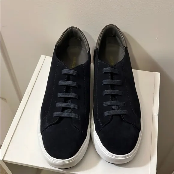 NIB Johnston &amp; Murphy Anson Lace to Toe Suede Sneakers