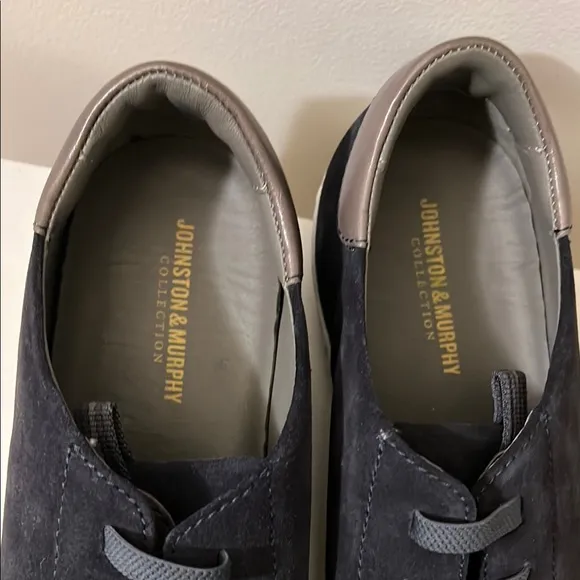 NIB Johnston &amp; Murphy Anson Lace to Toe Suede Sneakers