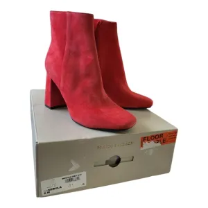 NIB Marc Fisher Nebula red suede boots